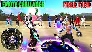 1 Vs 1 Emote Fight Challange On Factory Roof | Show Me Same Emote Challange | Garena Free Fire 🔥