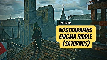 Nostradamus Enigma Riddle (Saturnus)