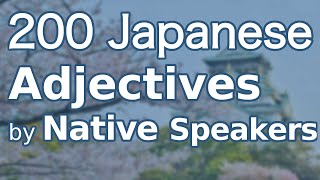 Two Japanese Native Teach You 200 Adjectives in Japanese screenshot 1