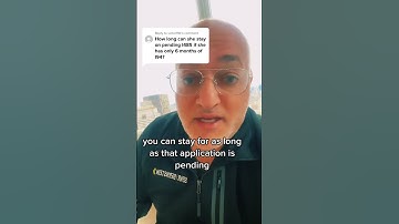 How Long Can A Person Stay In The USA With A Pending Adjustment Of Status (I-485)?