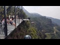 AMAZING 1000ft cliff swing in China
