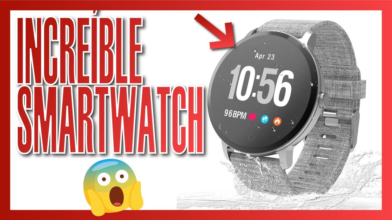 🚀 Redlemon W20 Smartwatch Reloj Inteligente Deportivo con Monitor de Ritmo  Cardiaco - YouTube