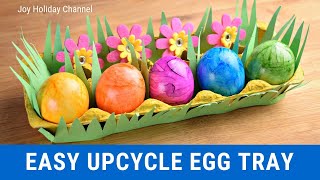 Upcycle Easter: Easy Egg Carton Craft