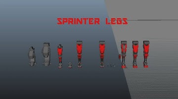 A first look at Sprinter legs!