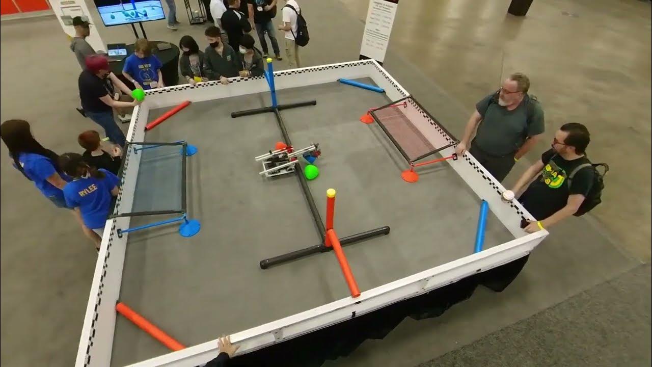VEX Robotics Over Under Field closeup 2023 2024 YouTube