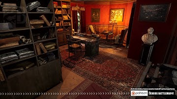 Beneos Battlemaps - Curse of Strahd: Wachter House 2F 4K Scenery