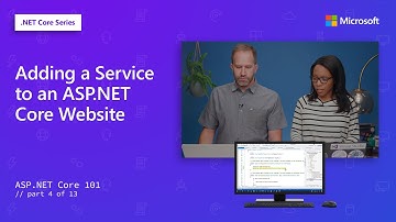 Adding a Service to an ASP.NET Core Website | ASP.NET Core 101 [4 of 13]
