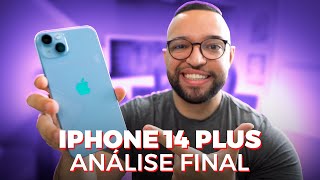 iPHONE 14 PLUS é o MELHOR da APPLE em relação a BATERIA! *vale a pena sim!*