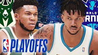 ПЕРВЫЙ РАУНД ПЛЕЙОФФ ПРОТИВ МИЛУОКИ! ● NBA 2K21 PS5 Next Gen ● НБА 2К21 КАРЬЕРА ИГРОКА #24