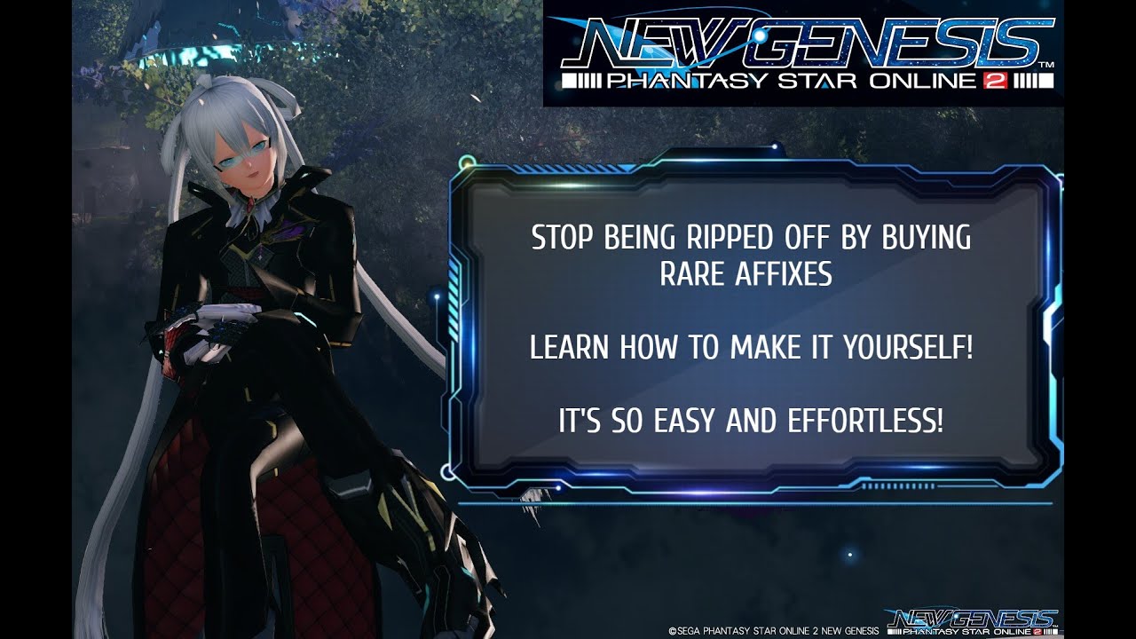 [PSO2 NGS Farming Guide] How to create High Rank Augment Capsules