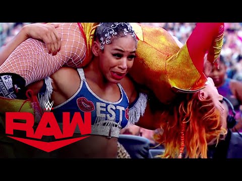 Relive Bianca Belair’s battle against Becky Lynch at SummerSlam: Raw, Aug. 1, 2022