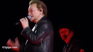 U2 Bono speech / Peace On Earth, Las Vegas Sphere 2024-02-18