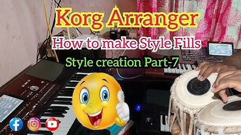 Style creation Part-7. How to make Style Fills...#korg..#korgarranger...#korgstylesandtones