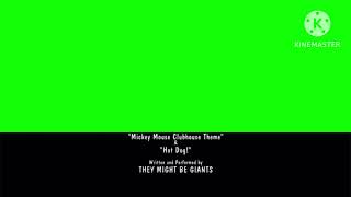 Mickey Mouse Clubhouse Credits Green Screen