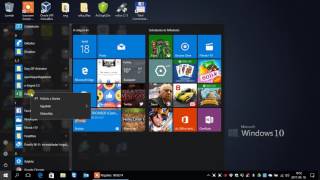 Microsoft Windows 10 - parancsikonok elhelyezése az asztalon | ITFroccs.hu  - YouTube