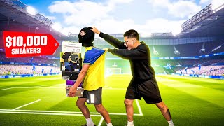 Playing My Little Brother 1V1 In Fifa ($10,000 Sneakers On The Line!!)