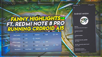 🔥 Redmi Note 8 Pro MLBB Test | CrDroid Android 15 + Magisk Gaming Setup ⚡ | Real-Time FPS  🎮