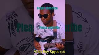 Watch me as I do a 35sc guitar 🎸 cover wayo Boys Spyce #cover