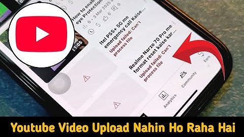 Upload Failed Can