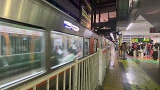 4大阪環状線、ゆめ咲線323系普通ユニバーサルシティ方面桜島行き　　大阪到着！