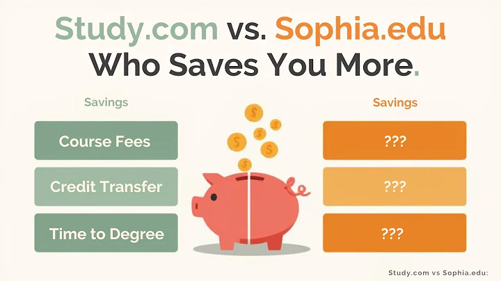 Study.com vs Sophia: which actually saves you more? (WGU Accelerators)