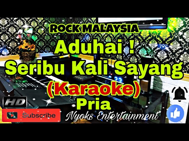 ADUHAI SERIBU KALI SAYANG - Iklim (Karaoke Malaysia) Nada Pria || A minor class=