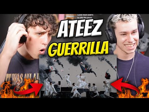 South Africans React To Ateez For The First Time !!! | Ateez - Guerrilla Official Mv