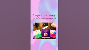 5 ways how Oracle Cards helps you find self-discovery and growth. 1. Use the cards as a tool to help