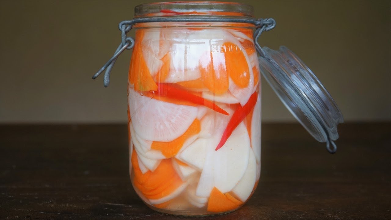 Pickles de légumes vietnamiens : Do Chua - Recette de Cooking With Morgane