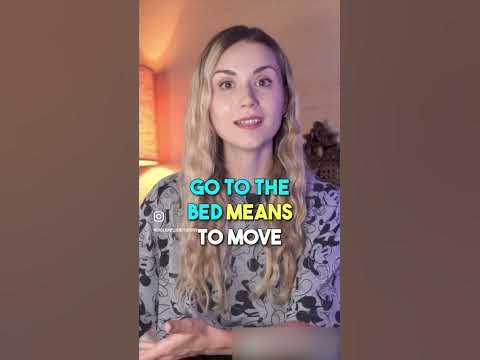 Difference between "Go TO bed" vs "Go To THE bed" - YouTube