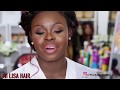 MELANIN BRIDAL MAKEUP AND BRIDAL HAIRSTYLING💄 MI LISA HAIR| WOC