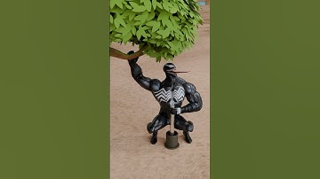 Venom being naughty & alone 🤣,  (4k memes) #shorts #animated #memes #animation #fun #anime #viral