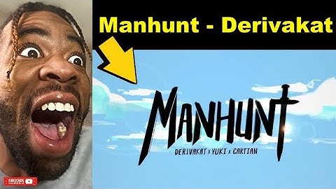 A LOVELY REACTION to Manhunt - Derivakat x Yuki x Cartian [OFFICIAL M/V] (From Dream SMP)