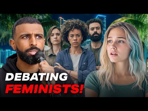 Women Should Be In The Kitchen. Change My Mind Street Debate In Miami!