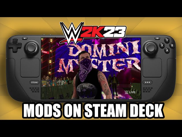 Can WWE 2K23 be played on Steam Deck?