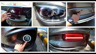 MARUTI SUZUKI ERTIGA | CHEAP SEAT COVERS | MARUTI ERTIGA REVIEW | CAR MODIFICATION I FOG LED RING 🔥