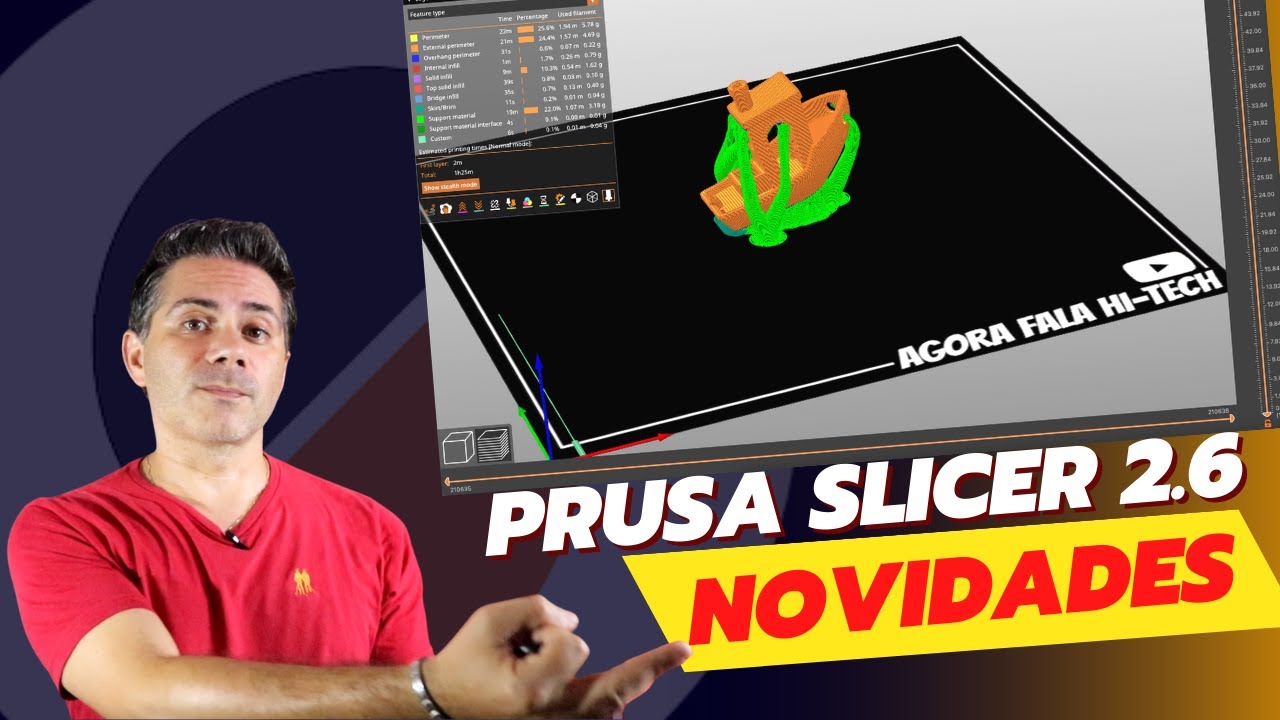 Conheça as NOVIDADES do NOVO FATIADOR PRUSA SLICER 2.6 - YouTube