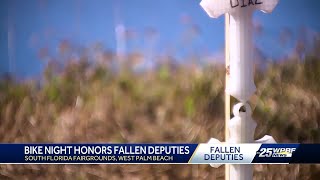 Bike Night at the fair honors three fallen PBSO deputies
