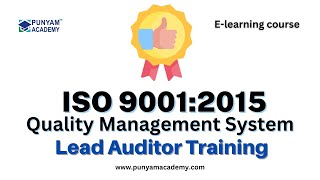 Online ISO 9001 Lead Auditor Training