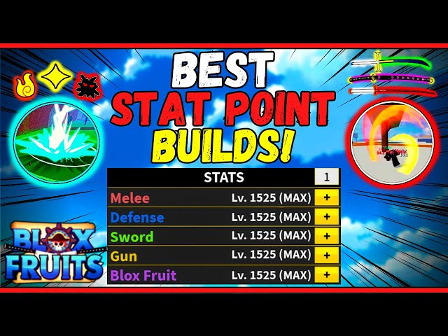 The Best Stat Build Guide on Blox Fruits Update 18 