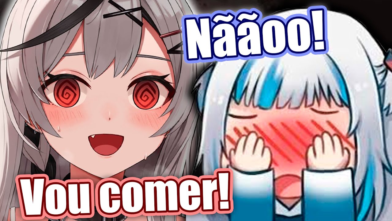 Chloe quer comer a Gura no seu aniversário...