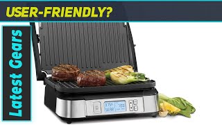 Best Cuisinart Gr-6S Contact Griddler With Smoke-Less Mode