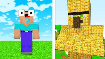 NOOB vs LUCKY BLOCK VILLAGER MUTANT in MINECRAFT!