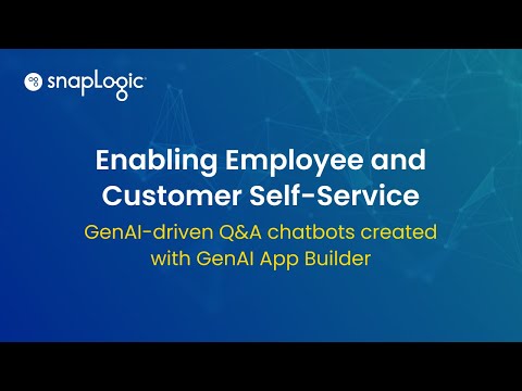 GenAI Builder: Enabling Employee and Customer Self Service