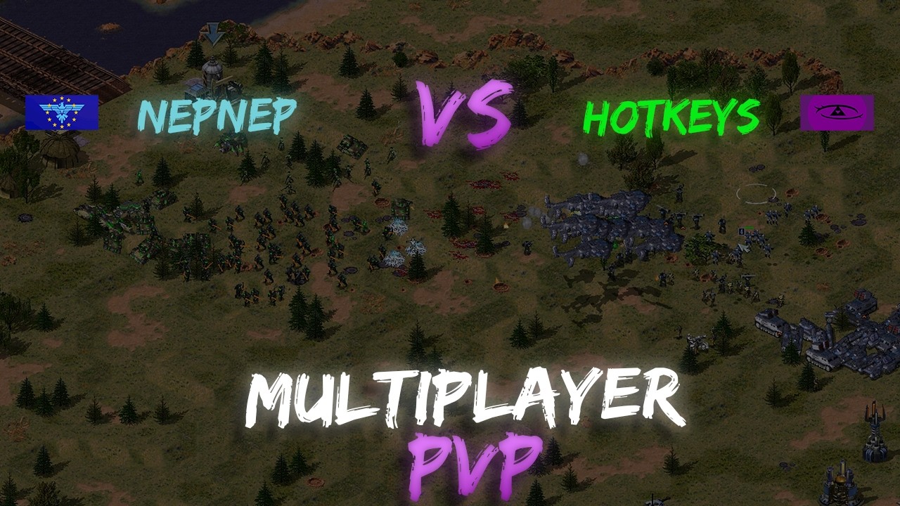 Mental Omega - Multiplayer PvP #44 (1v1)