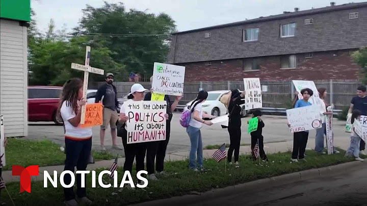 Niños alzan su voz por redadas y demuestran que la resistencia no tiene edad | Noticias Telemundo