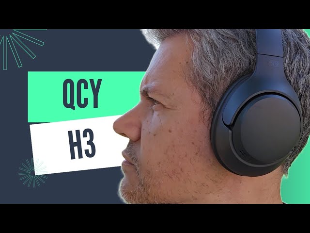 Auriculares QCY H3. ANC 43db, Hi Res. Son puro espectáculo a un precio de  risa 