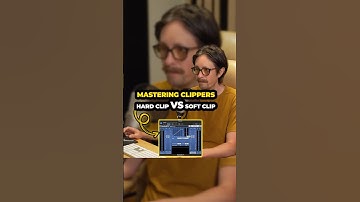 Hard clipping vs soft clipping mastering. 🎶 #mastering #mixingandmastering #musicproduction