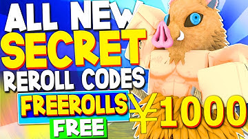 ALL NEW *SECRET ROLLS* UPDATE CODES in SLAYERS UNLEASHED CODES! (Roblox Slayers Unleashed Codes)