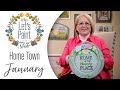 Let's Paint - FolkArt One Stroke Home Town with Donna Dewberry - January: Home is My Happy Place